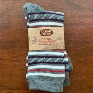 Clear Creek Crew Socks (2 pair)
